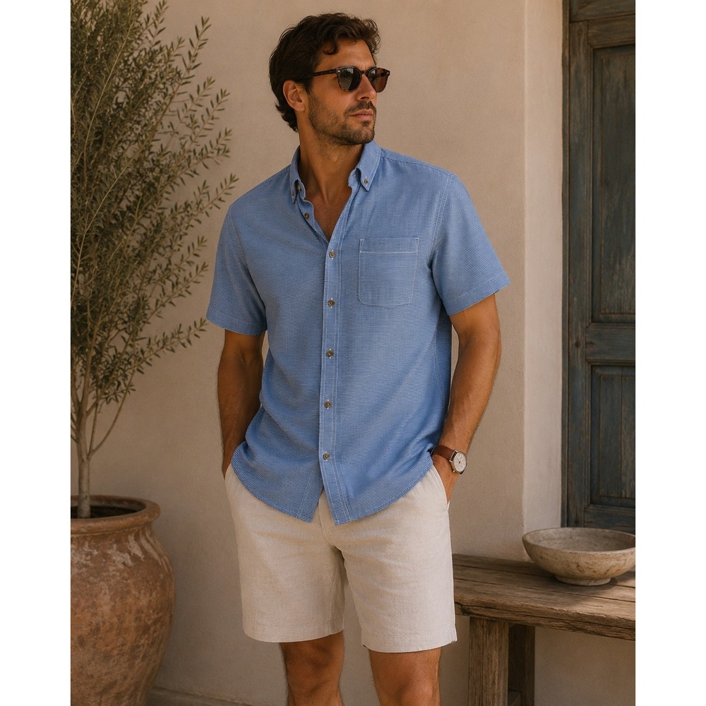 The North Face Shirt Mens Small Blue Button Down Gorpcore Outdoor